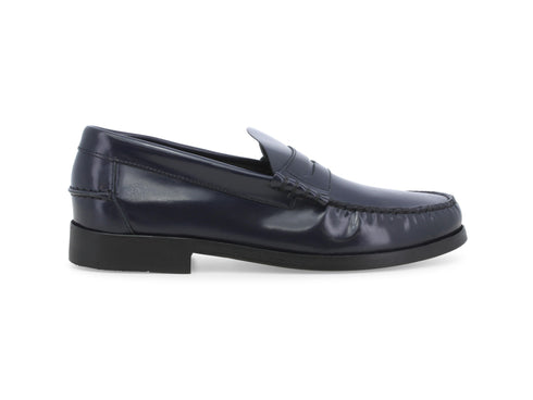 Melluso Mocassini Uomo: Stile Classico e Versatilità in Pelle Abrasivata Blu U18209Z-248714